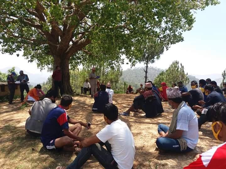 कर्णालीको पहिलो कोरोना संक्रमित भेटिएको गाउँ, न सुरक्षा न सील !