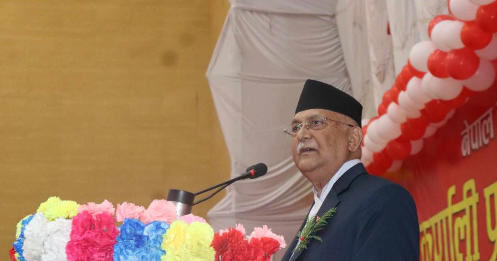 नेपाली राजनीतिमा एमालेको प्रतिस्पर्धी छैन :  अध्यक्ष ओली